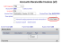 Accounts Receivable Invoices (All) Maintenance screen right side detail with the Auto Apply button highlighted